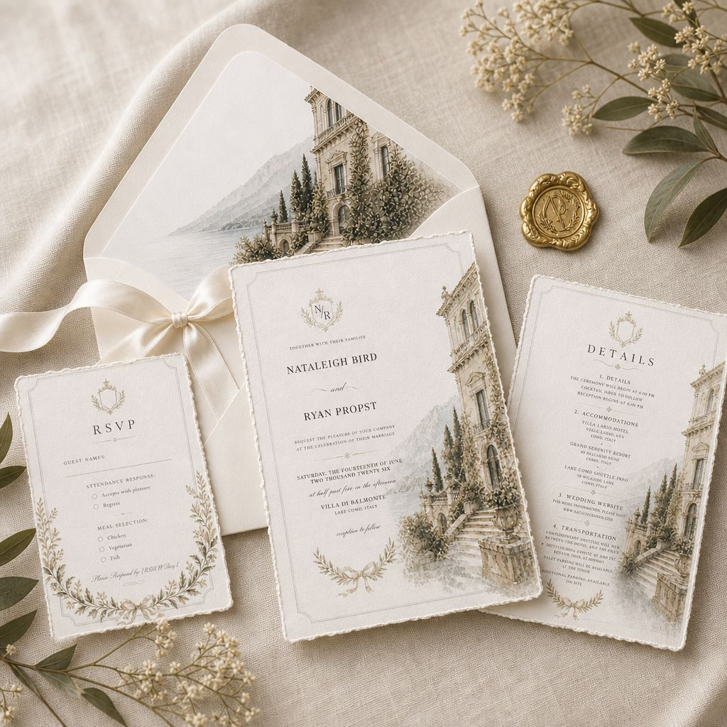 Villa Bellavista Invitation