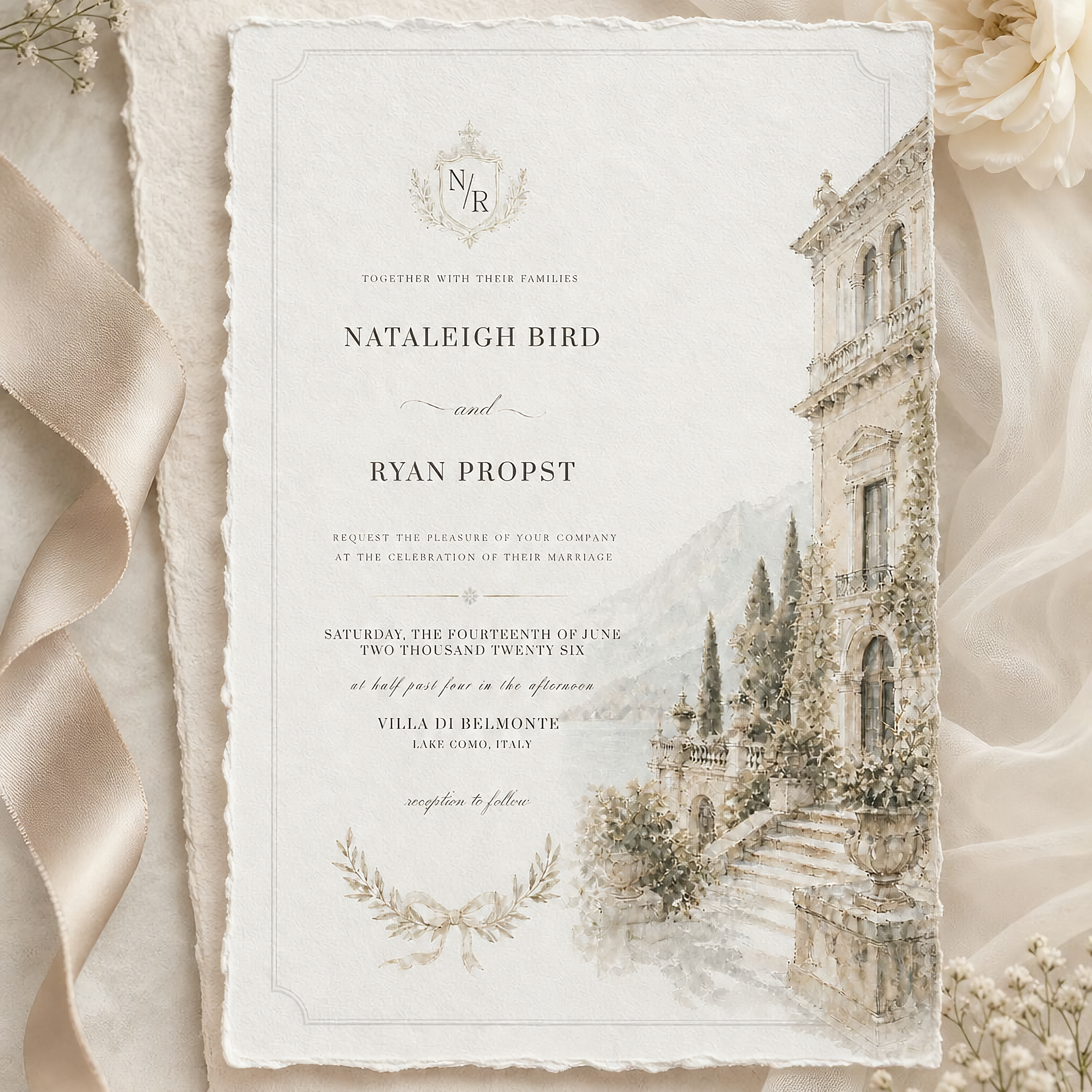 Villa Bellavista Invitation